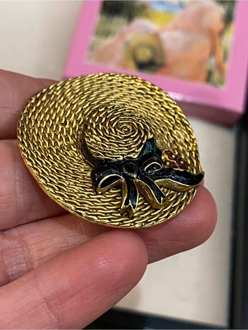 Museum of Fine Art Benson Hat Pin / Brooch - Picture 7 of 10